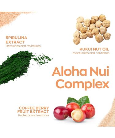 Hanalei Kona Peptide Eye Cream - Minimize Wrinkles & Puffiness | Hawaiian Botanicals, Caffeine, Peptides | Made in USA, Cruelty-Free & Vegan (0.5 oz) - Buy Online on SooperMarket.com