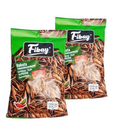 Fibay - Dakota sunflower seeds | roasted & with taco seasoning | Premium quality (2x140g)