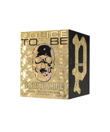 Police Born To Shine for Him Cologne for Men - Notes of Spearmint Oil Apple Accord and Mandarin Oil - Powerful and Energetic - 4.2 oz EDT Spray - Buy Online on SooperMarket.com