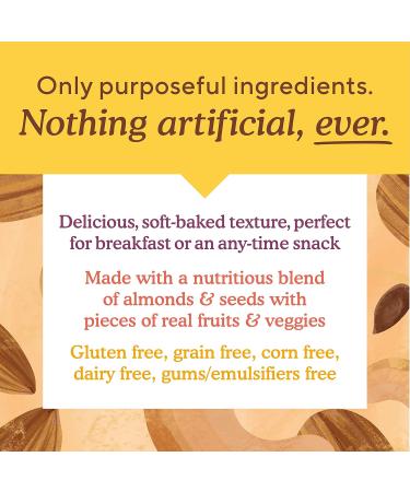 Buy Simple Mills Almond Flour Snack Bars - Gluten Free Spiced Carrot Cake Organic Paleo Friendly Breakfast Bars (6oz - Buy Online on SooperMarket.com