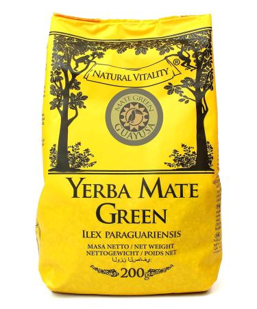Buy Mate Green Guayusa Tea 200g | Brazilian Loose Leaf Tea with Marigold & Guayusa | Premium Natural Aroma - Buy Online on SooperMarket.com