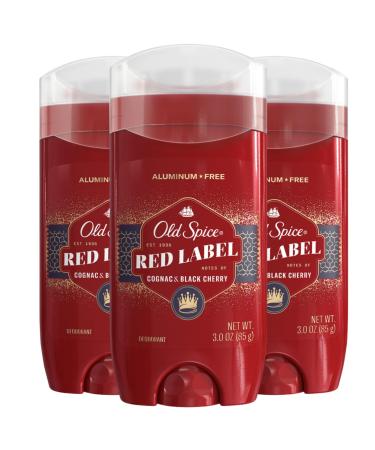 Old Spice Men's Deodorant Aluminum Free Royalty Lasting Cologne Scent 3. oz (Pack of 3) Royalty 3 Ounce (Pack of 3)