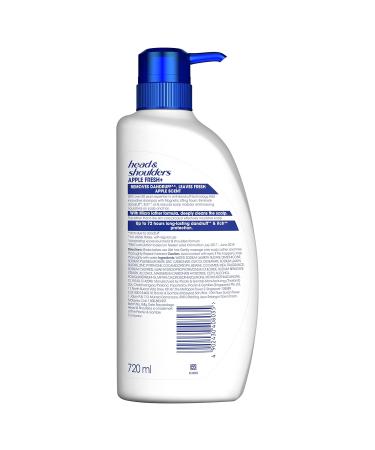 Head & Shoulders Anti-Dandruff Apple Fresh Shampoo 180ml - Effective Dandruff Control Fresh Scent | Buy Online Worldwide - Buy Online on SooperMarket.com
