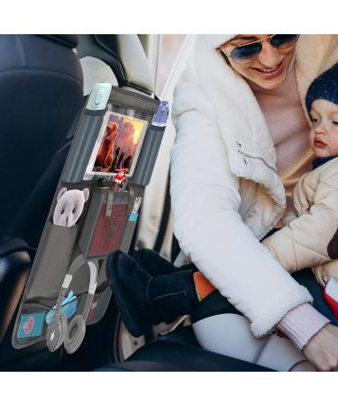 Annmore Car Organizer with Toniebox Holder and iPad Bag - Seat Back Cover and Organiser for Tonies Characters - Grey - 1 Piece - Buy Online on SooperMarket.com