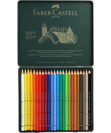 Faber-Castel FC117524 Albrecht Durer Watercolor Pencils - 24 Pack, Assorted Colors - Buy Online on SooperMarket.com