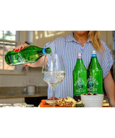 Mountain Valley 1L Sparkling Water Glass Bottle - Pack of 12 | Premium Quality & Refreshing Taste - Buy Online on SooperMarket.com