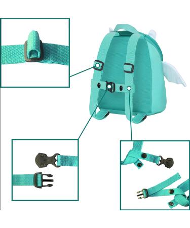 EPLAZA Toddler Owl Backpack with Anti-Lost Wrist Link - Safety for 1.5 to 3 Years Kids (Owl Green) - Buy Online on SooperMarket.com