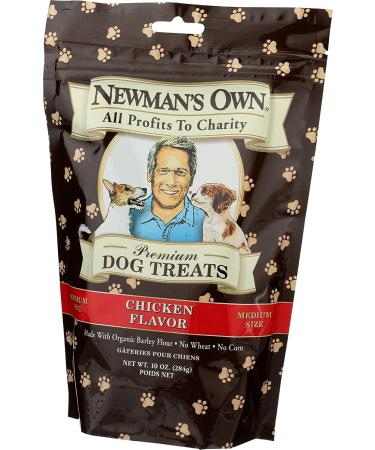Newman's Own Organic Chicken Dog Treats for Medium Dogs - 10 oz - Buy Online on SooperMarket.com