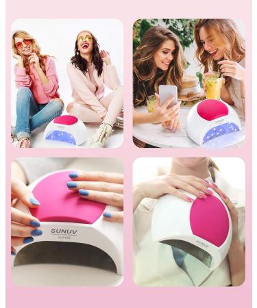 SUNUV Nail Dryer UV LED Lamp with Timer and Infrared Sensor for Perfect Home Manicures - Buy Online on SooperMarket.com