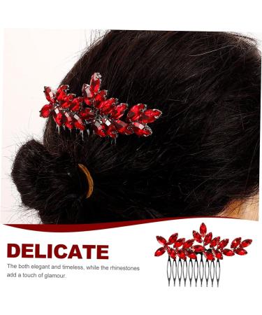 FOYTOKI Bridal Headwear Wedding Hair Clips for Brides Hair Comb Hair Side Comb Diamond Hair Accessories Rhinestone Hair Accessories Bridal Hair Accessories Wedding Hair Accessories - Buy Online on SooperMarket.com