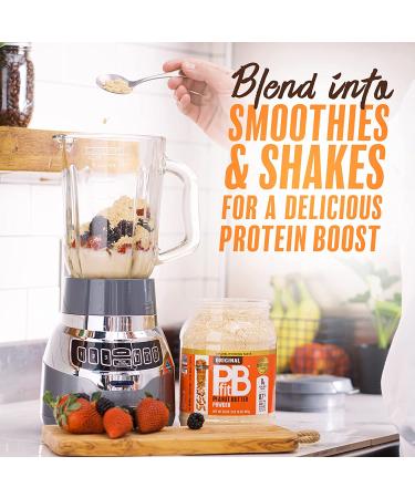 PBfit All-Natural Peanut Butter Powder - 8oz | 8g Protein | Real Roasted Peanuts - Buy Online on SooperMarket.com