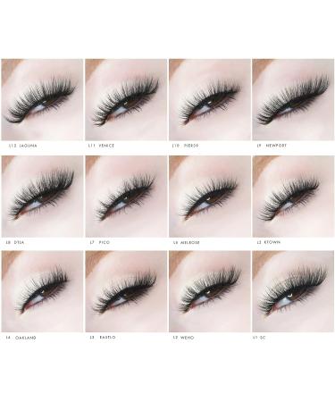 KARA BEAUTY Style L6 Hellalashes 8D Faux Mink Lashes in Melrose - Playful Wispy-Flared | Lightweight Synthetic Fiber | 1 Pair - Buy Online on SooperMarket.com