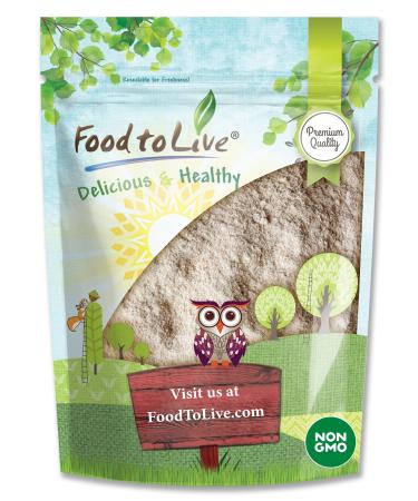 Barley Flour, 2 Pounds  Non-GMO Verified, Stone Ground from Whole Hulled Barley, Fine Powder, Kosher, Vegan, Bulk. Rich in Fiber. Wheat Flour Alternative. Great for Baking. Product of the USA. 2 Pound (Pack of 1)