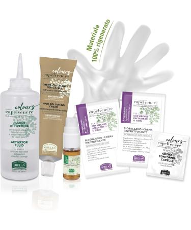 Helan Capelvenere Colours Natural Permanent Hair Colour Gentle Formula 10N Ultra Light Blonde Easy and Odourless Hair Colour Kit with Excellent Coverage Ammonia and Alcohol Free Hair Colour - Buy Online on SooperMarket.com