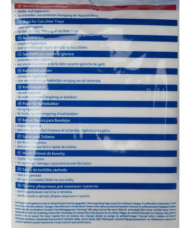 Trixie Cat Litter Bags - 10 Pieces 46x59 cm | International Shipping Available - Buy Online on SooperMarket.com