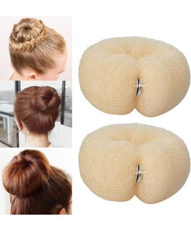 Ulapithi Donut Hair Bun Maker Set - 3 Pieces for Perfect Hairstyles | Hair Styling Tool for Children & Women - Buy Online on SooperMarket.com