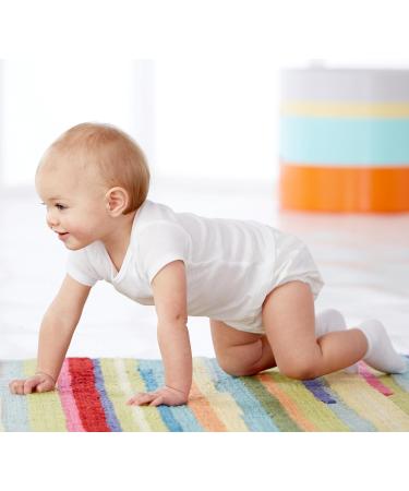 Gerber Baby Girls Bibs 6-9 Months - Pack of 3 | Waterproof & Easy to Clean - Buy Online on SooperMarket.com