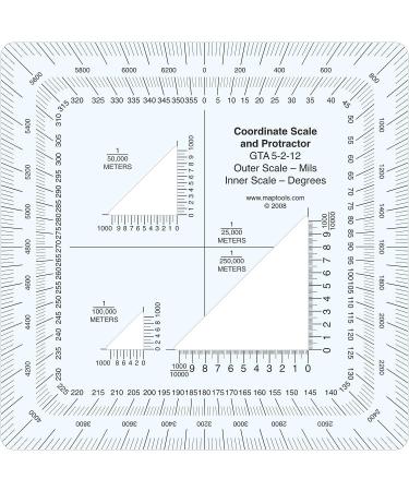 MapTools Military Style UTM/MGRS Coordinate Scale - Buy Online on SooperMarket.com