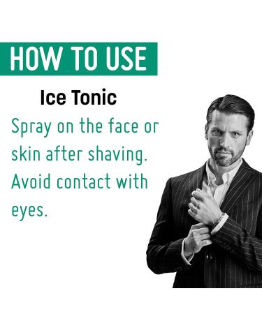 Framesi Barber Gen Ice Tonic - After Shave Tonic Spray for Face & Scalp (3.4 fl oz) - Revitalize & Refresh - International Shipping Available - Buy Online on SooperMarket.com