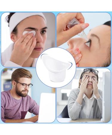 CHENNAN 6 Pieces 8 ml Silicone Eye Wash Cup Eye Cleaning Cups Portable Eye Wash for Cleaning Soft Eye Wash for Cleaning Tired Eyes (6 Pieces) 440A - Buy Online on SooperMarket.com