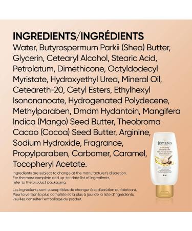 Jergens Travel Size Enriching Shea Butter Moisturizer & Body Lotion for Dry Skin (90 mL) - Buy Online on SooperMarket.com