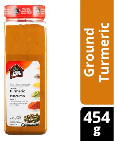 Club House Quality Natural Herbs and Spices Ground Turmeric 454g 454 g (Pack of 1) - Buy Online on SooperMarket.com