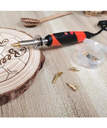 Wood Burning kit  Professional WoodBurning Pen Tool  DIY Creative Tools  Wood Burner for Embossing/Carving/Pyrography Suitable for Beginners Adults - Buy Online on SooperMarket.com