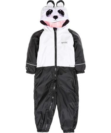 Regatta Kids Mudplay III Waterproof Insulated Animal All-in-one Suit 18-24 Black/White - Buy Online on SooperMarket.com