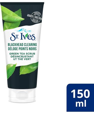 St. Ives Blackhead Clearing Green Tea Scrub 150 Ml - Buy Online on SooperMarket.com