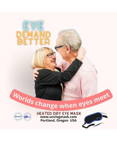 UNClog Heated Eye Mask for Blepharitis-Stye Relief with Rose Quartz | Moist Heat Treatment for Unclogging Glands, Dry Eye Relief, Chalazion, MGD | Beauty & Warm Therapy | 1yr Guarantee - Buy Online on SooperMarket.com