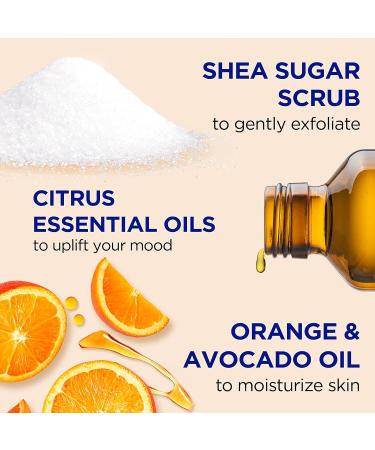 Dr Teal's Shea Sugar Body Scrub Citrus with Essential Oils & Vitamin C 19 oz - Pack of 3 - Buy Online on SooperMarket.com