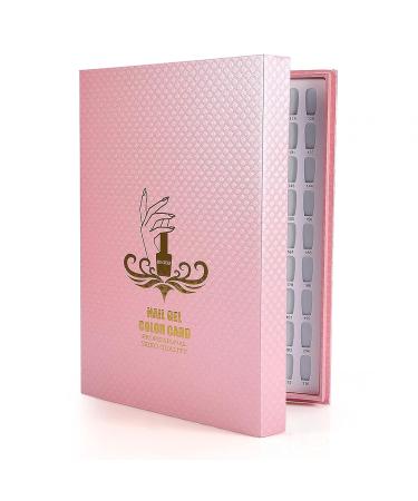 Nail Color Card Viewing Book | 216 Nail Polish Palette & Display Folder | Nail Art Accessories & Presentation Board - Buy Online on SooperMarket.com