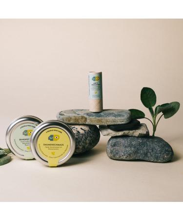 4PEOPLEWHOCARE BIO Lip Balm - Organic Beeswax Lip Care Stick with Lemongrass - Sustainable Solution for Dry Cracked Lips - Natural Cosmetics - Buy Online on SooperMarket.com
