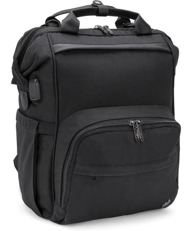 Osann Diaper Backpack - Large Capacity Black Oxford | Ultimate Storage + Phone Port - Buy Online on SooperMarket.com