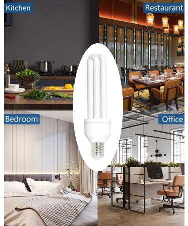 E27 15W U Type Bug Zapper Replacement Bulb (2 Pack) - Compatible with HOMESUIT, Yluces, POWIFY, Keuomy, YISSVIC & Other Models - Buy Online on SooperMarket.com