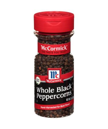 McCormick Whole Black Peppercorns, 3.5 oz
