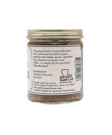 Organic Pecan Butter - Handmade, Keto Friendly, Gluten Free, USDA Certified, All Natural with Sea Salt - No Added Sugar - Buy Online on SooperMarket.com