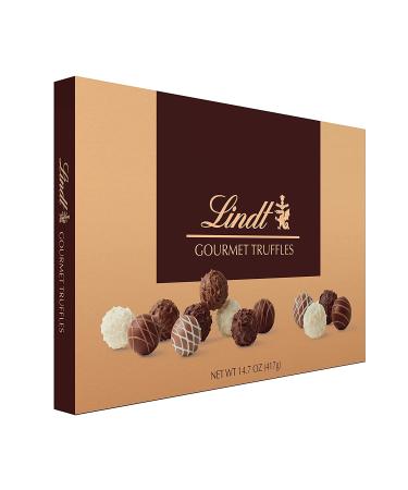 Lindt Gourmet Chocolate Truffles Gift Box - Assorted Truffles - 14.7 Ounces - Perfect for Gift Giving - Buy Online on SooperMarket.com