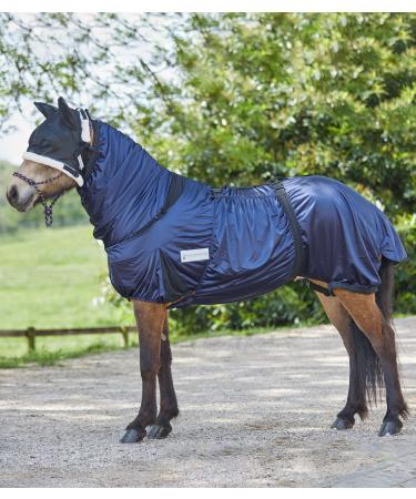 WALDHAUSEN eczema blanket back length 145 cm night blue
