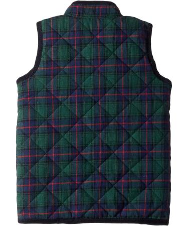 Mud Pie Mens Tartan Sherpa Vest - Large | Infant/Toddler Outerwear - Buy Online on SooperMarket.com