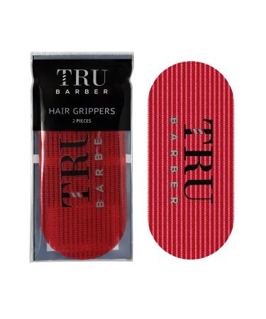 TRU Barber Hair Grippers Bundle Pack - 4 PCS Red/Black for Men and Women - Salon and Barber Hair Clips for Styling - Buy Online on SooperMarket.com
