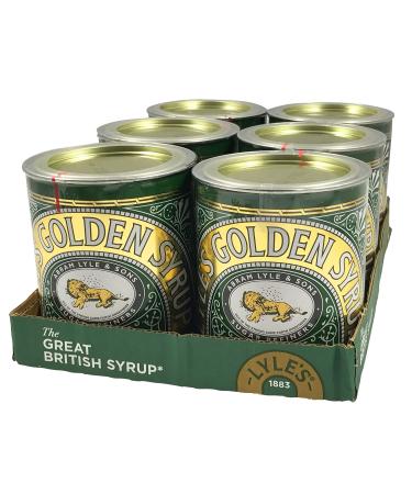 Lyles Golden Syrup Sugar Syrup 6X 907G imported by Shestore24