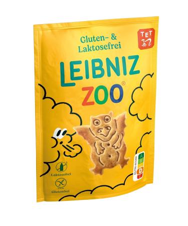 Leibniz Zoo Gluten & Lactose-Free Butter Cookies - 8-Pack (100g Each) | Deliciously Fun Fable Motifs - Perfect for Snacking & Sharing! - Buy Online on SooperMarket.com