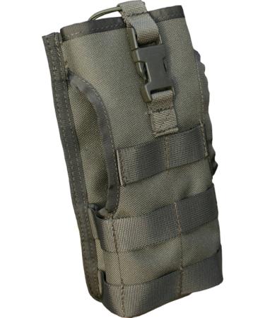 Zentauron radio bag SEM 52 I Radio Pouch Molle-compatible I Accessory bag for service standard stone grey-olive