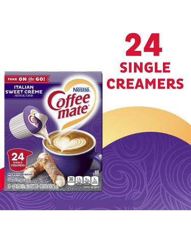 COFFEE MATE Italian Sweet Creme 4-Pack (96 0.375floz Tubs) - Buy Now! - Buy Online on SooperMarket.com