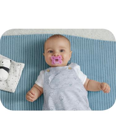 MAM Comfort Schnuller 2 Set | Lightweight Silicone Pacifiers for Newborns | 0+ Months | Pink/Purple | Soft MAM Skinsoft & Pacifier Box - Buy Online on SooperMarket.com