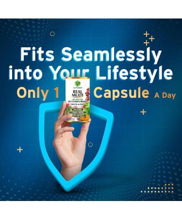 Leafsource Real Multi Vitamins & Minerals Capsules 21 Organic Sourced Whole Food Real Fruits & Veggies Supplements Vegan Enhanced Well-being Naturally A REAL Natural Multivitamin and Multi-Mineral with cofactors intact Syntetic vitamins can't do that only - Buy Online on SooperMarket.com