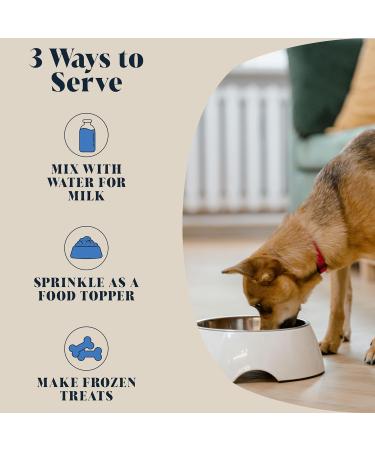 Goats Milk Powder for Dogs & Cats | Create Delicious Goats Milk | Each Pack Makes 6 Pints - Buy Online on SooperMarket.com
