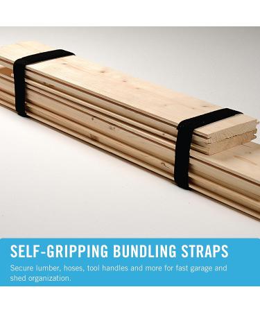 VELCRO Brand ONE-WRAP Double Sided Roll | 45 Ft x 1-1/2 In | Cut to Length Straps Heavy Duty | Bundling Ties Fasten to Themselves for Secure Hold  Black (91881) Black Hook and Loop Straps - Buy Online on SooperMarket.com
