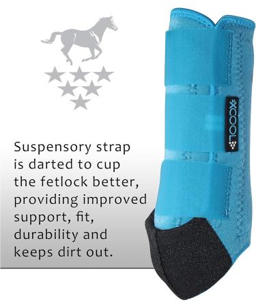 Buy Professional's Choice 2XCOOL Sport Medical Boots - 4-Pack Small in Pacific Blue | International Shipping Available - Buy Online on SooperMarket.com